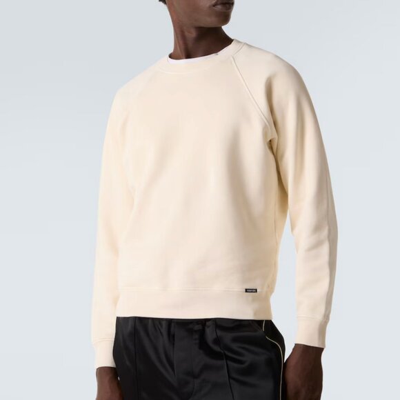 Tom Ford Cotton-Blend Crew Neck Sweatshirt Size XL - Picture 1 of 10